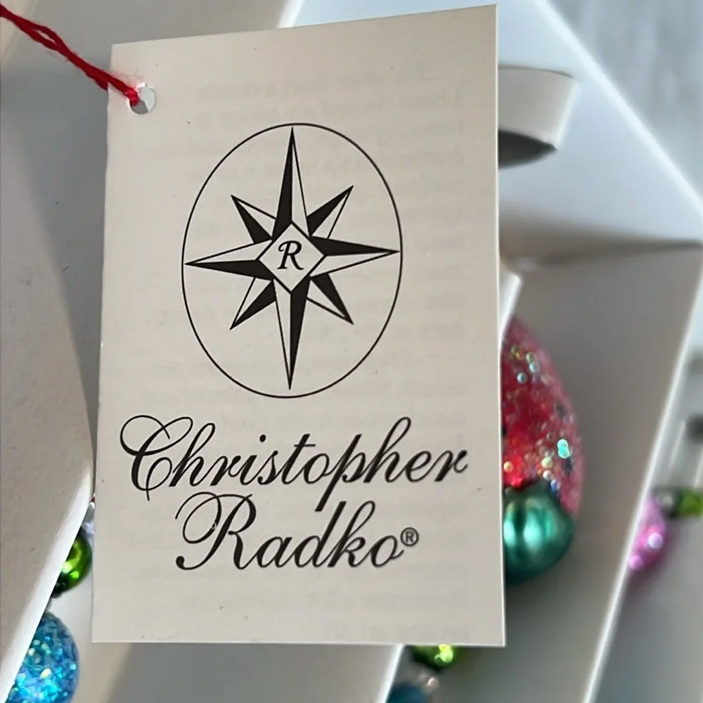 Christopher Radko Frosty Berry Garland 00-397-0